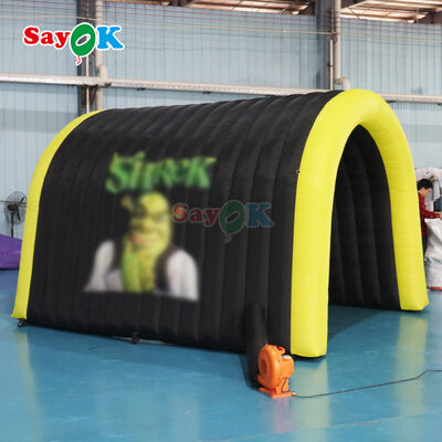 Tenda Acara Luar Ruang dengan Logo Terbakar Terowongan dengan Pengaturan Mudah