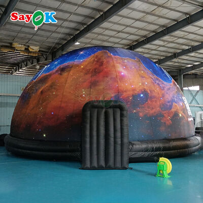 Kubah Planetarium Tiup Seluler Profesional 10m untuk Sekolah