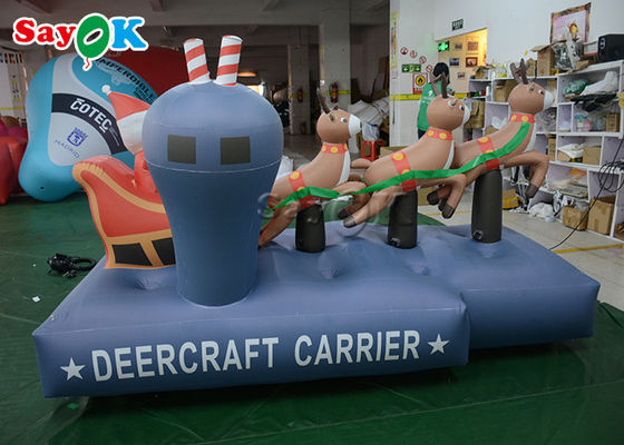 Tiga Hiasan Liburan Tiup Rusa