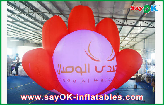 DIA 5 Meter Inflatable Lampu Palm Led Untuk Iklan Promosi