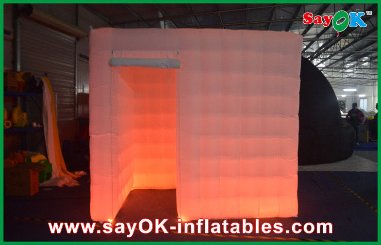 Inflatable Photo Booth Enclosure Orange Menarik Inflatable Photo Booth Portable Air Inflatable Tenda Untuk Festival