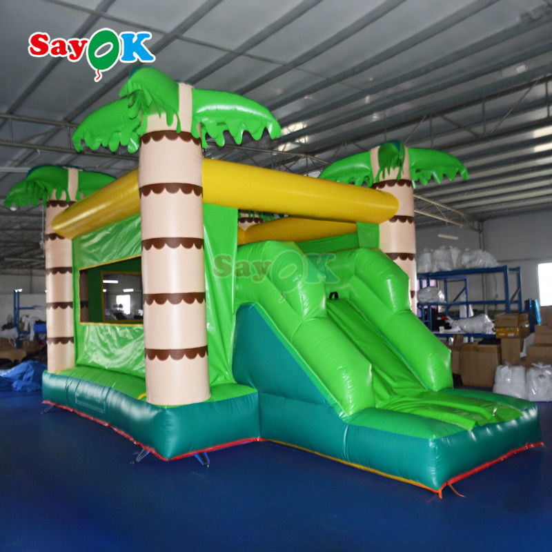 Sayok Outdoor Inflatable Bouncer Slide Flame Retardant Inflatable Bouncy Castle Jump House Inflatable Bouncer untuk pesta