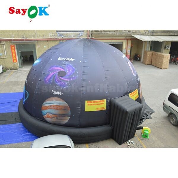 3d Cinema Tent Portable Inflatable Dome Panetarium 5m Proyektor Planetarium untuk sekolah