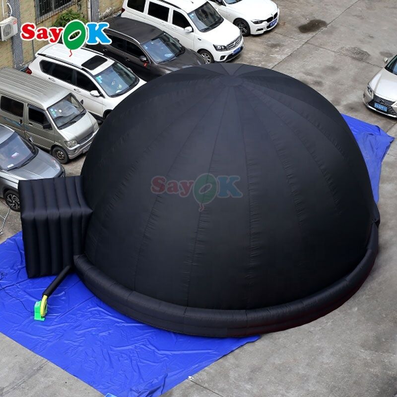 Sayok Digital Inflatable Planetarium Projector Planetarium Mobile Sekolah Astronomi Proyeksi Tenda Dome
