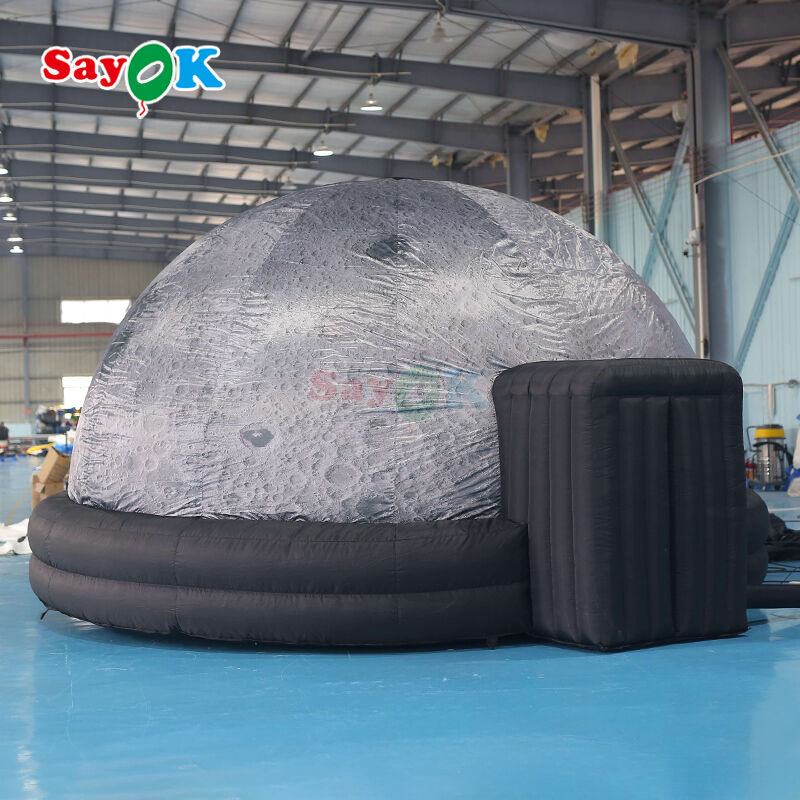 Mudah Setup Portable Inflatable Dome untuk cepat perakitan Pop-up Planetarium Room
