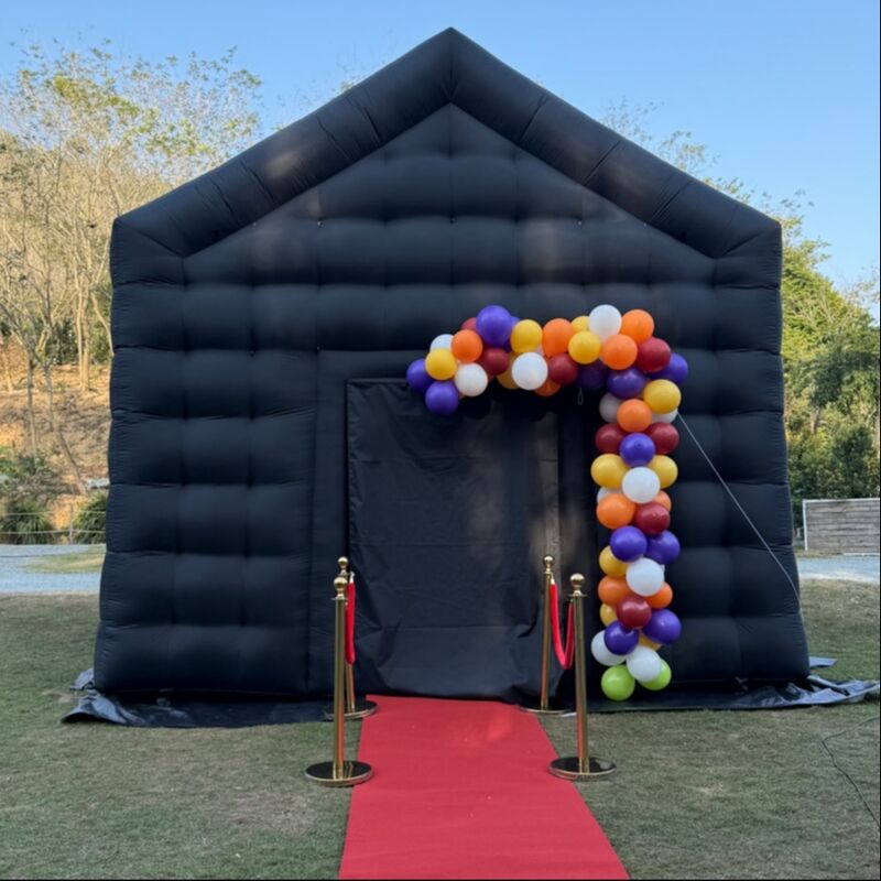 Tenda Klub Malam Berkapasitas Portable dengan Kain Oxford yang Tahan Air, Lampu LED yang Dapat Dikustomisasi, dan Pengaturan Cepat untuk Acara Luar Ruang