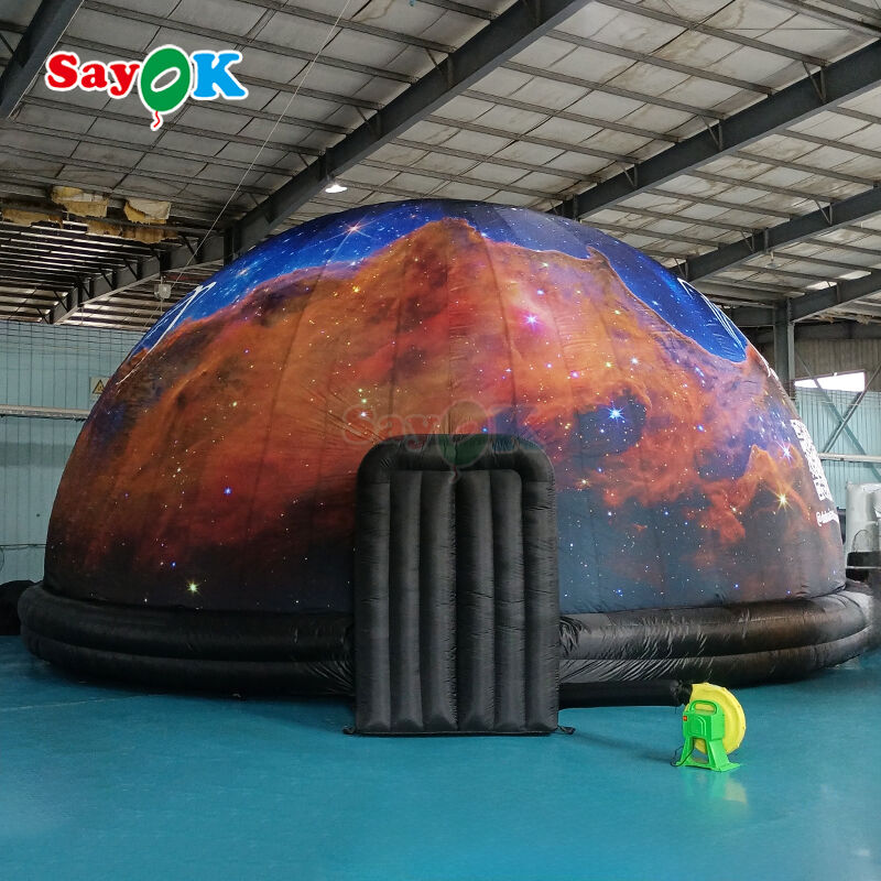 Kubah Planetarium Tiup Seluler Profesional 10m untuk Sekolah