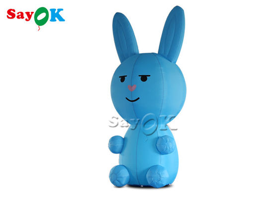 Karakter kartun 3m yang bisa dipadamkan Jumbo Blow Up Blue Bunny